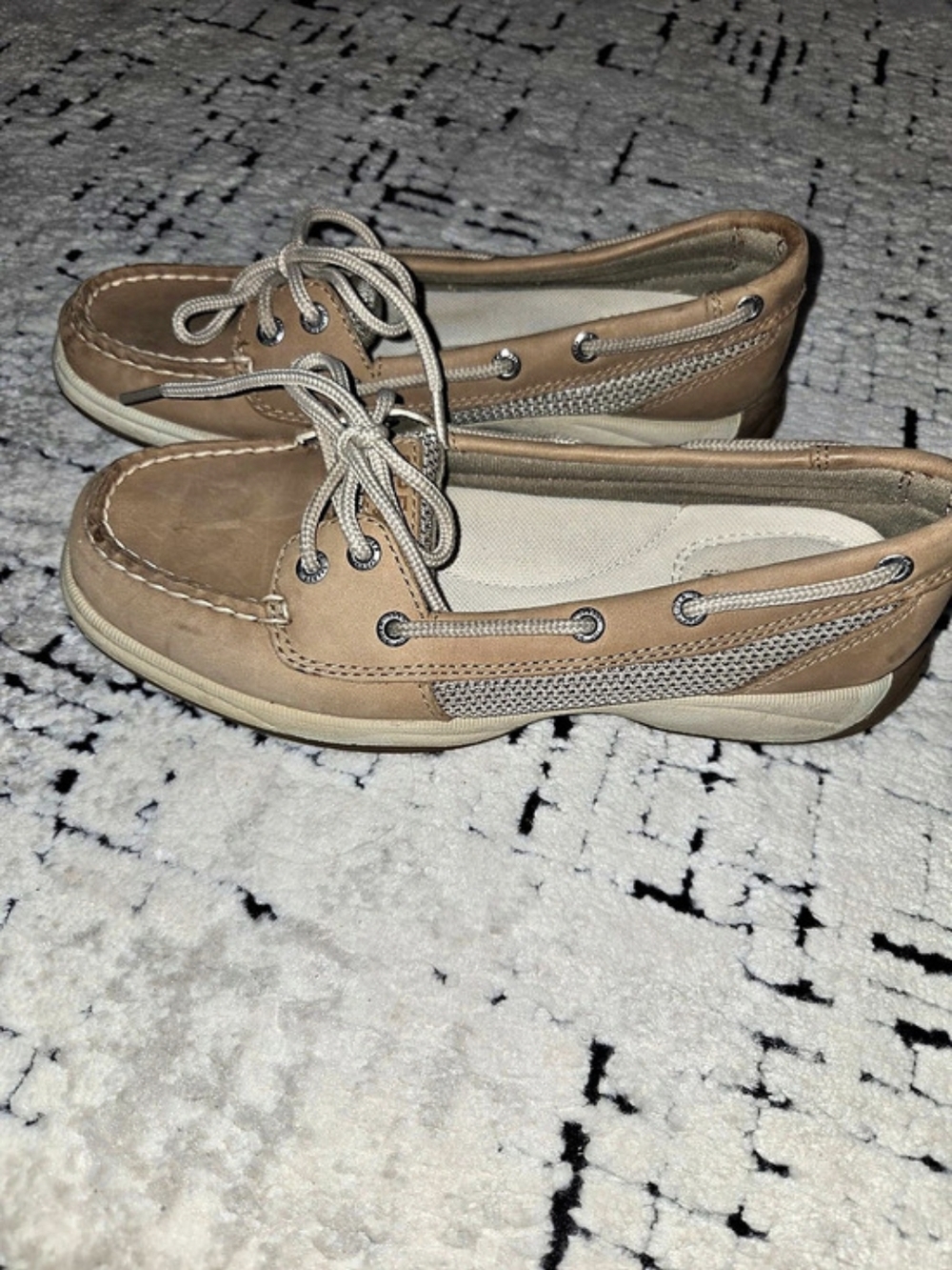 Sperry Angelfish Boat Shoe Brown Mens 6